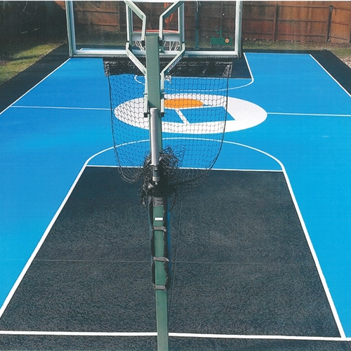Acrylic Coating on a basketball court